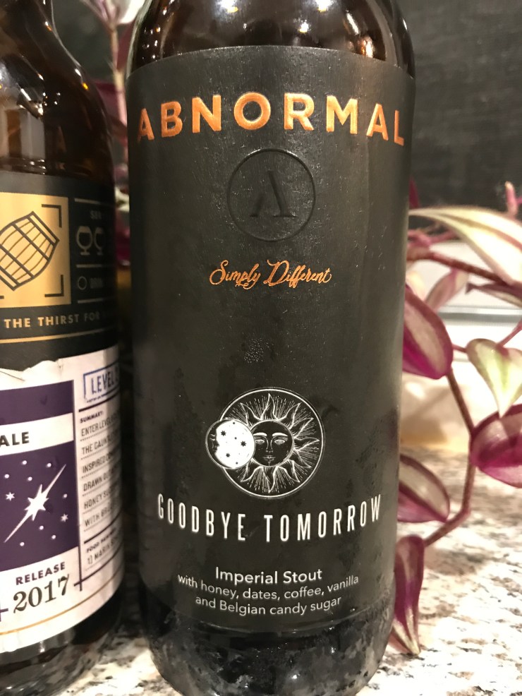 Abnormal Beer Co. / Superstition Meadery Goodbye Tomorrow