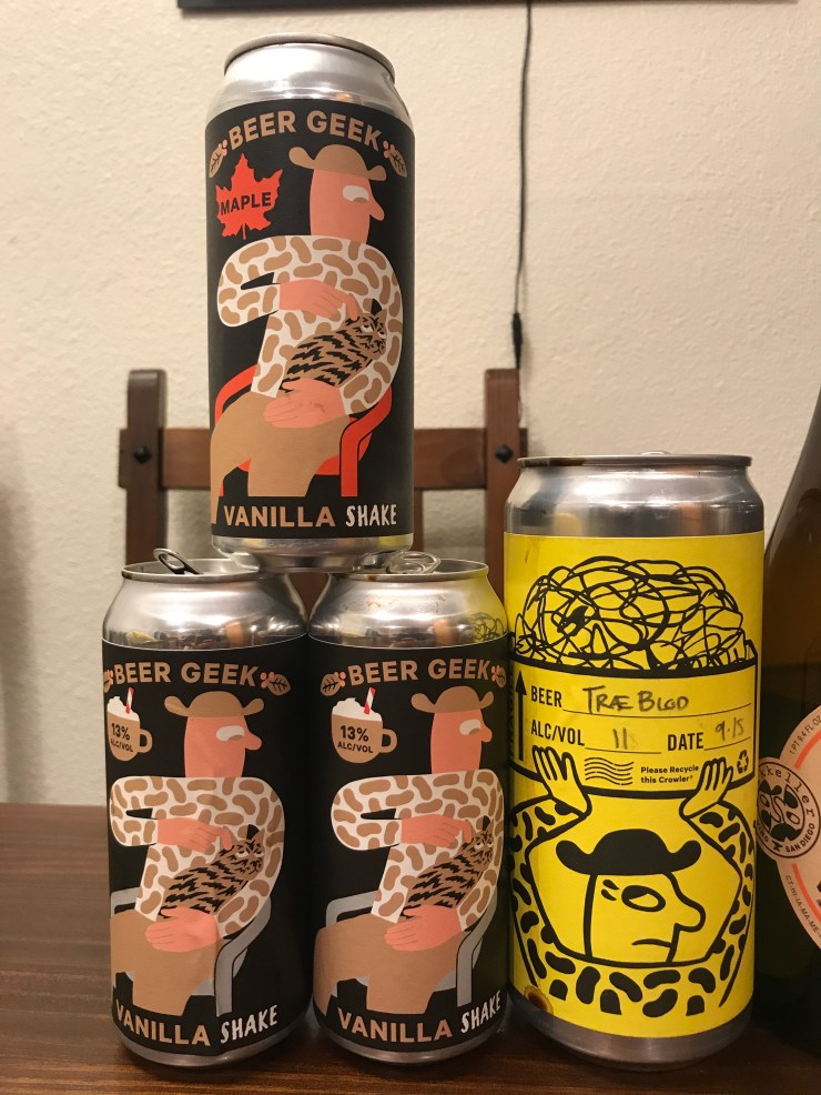 Beer Geek Vanilla Shakes & Traeblod